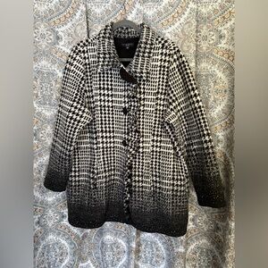 Ellen Reyes Black and White Houndstooth